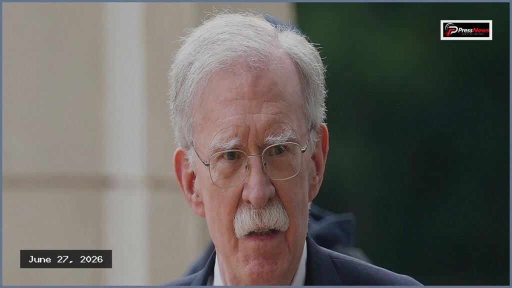 John Bolton Pleads Guilty to Mishandling Classified Information