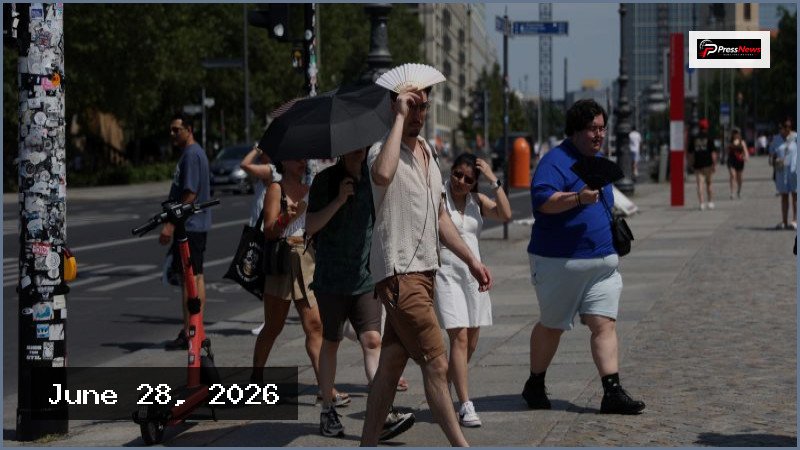 Europe Swelters as Record-Breaking Heatwave Moves Across Germany and Denmark