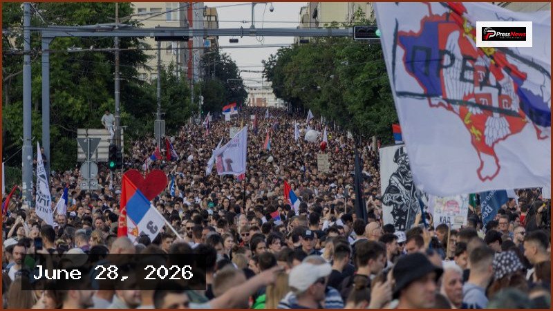Serbian President Vucic Announces Resignation Following Widespread Protests