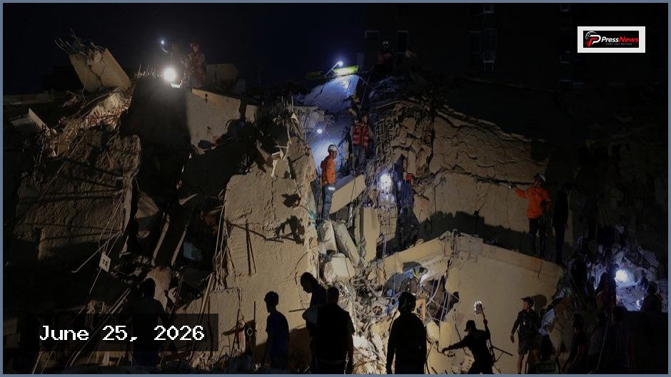 Massive Back-to-Back Earthquakes Rock Venezuela Causing Building Collapses