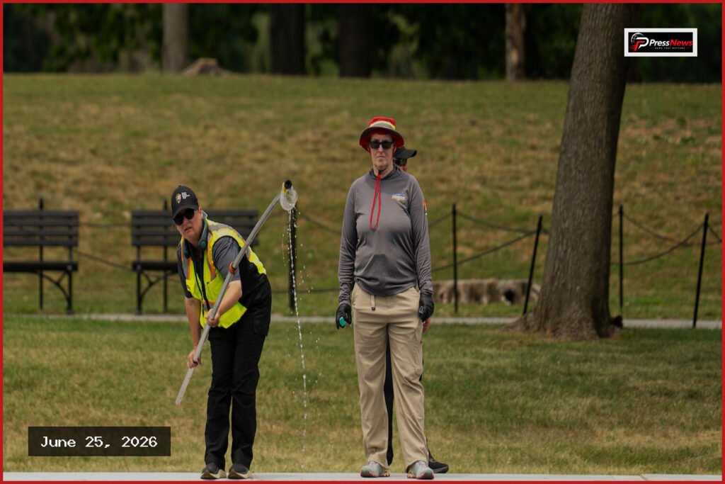 National Mall Reflecting Pool Drama Becomes Summer’s Top Television Spectacle