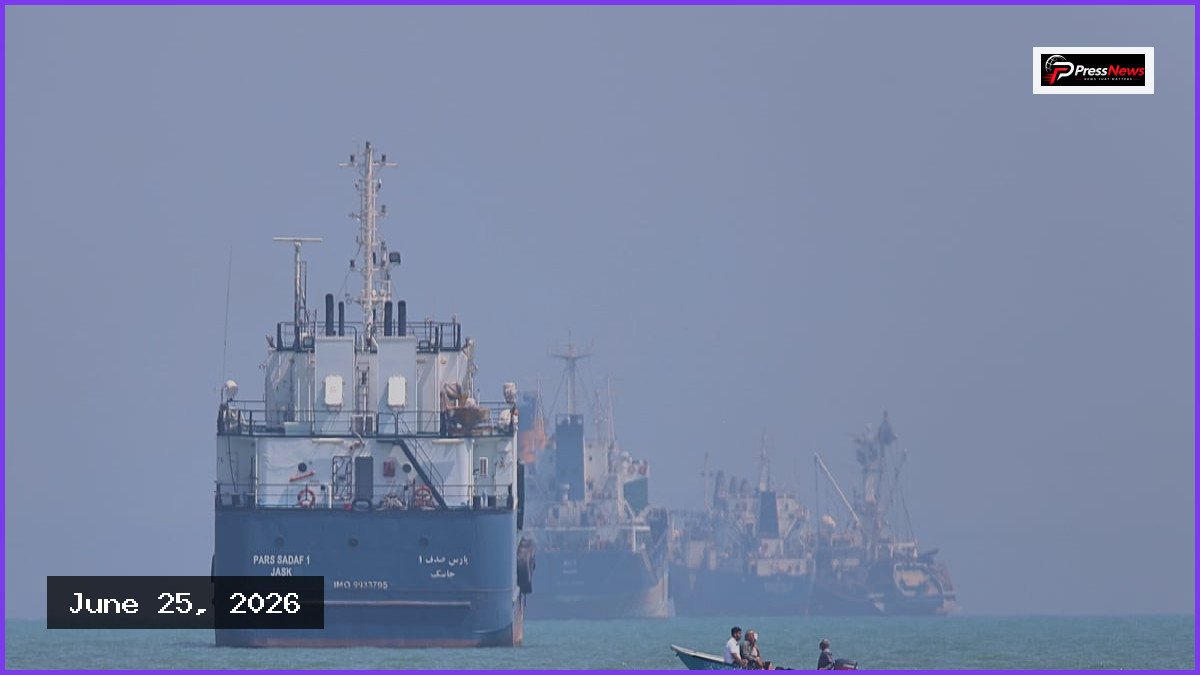 Cargo Vessel Struck by Projectile in Strait of Hormuz