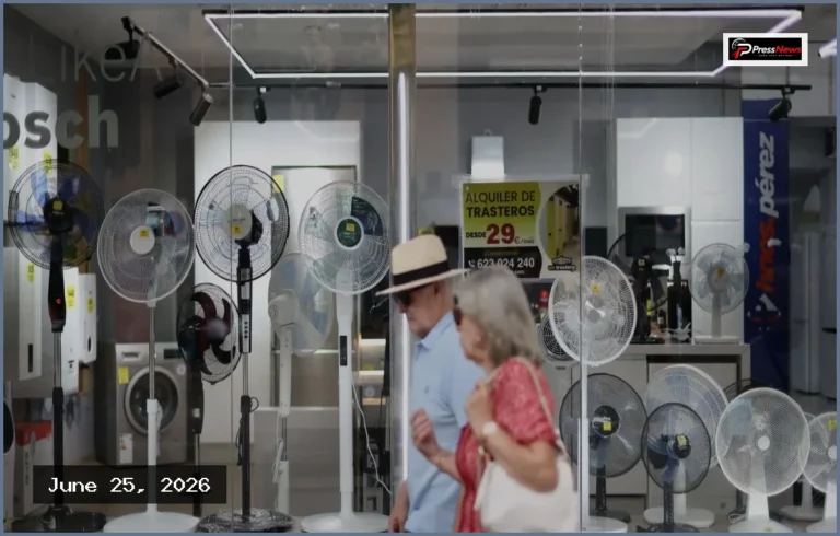 Extreme Heatwave Leaves Over 100 Million Europeans Suffering