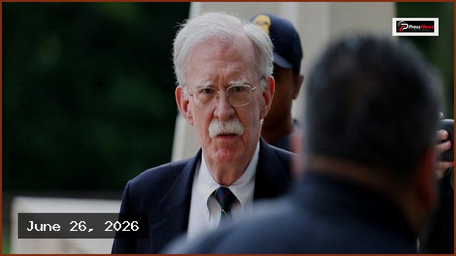 Former Trump Advisor John Bolton Pleads Guilty in Classified Docs Case